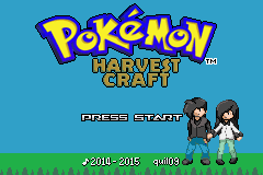 Pokemon HarvestCraft (Ver. 2.0) Title Screen